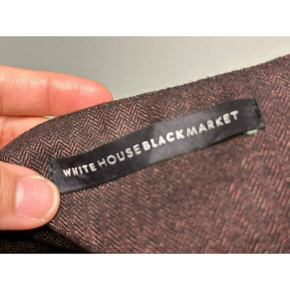 New York and Company The Wide Leg Pant Women's 10 Brown High-Rise NWOT - Picture 10 of 12